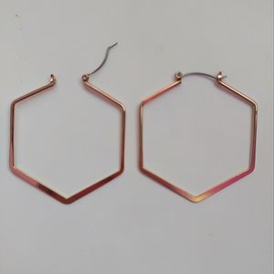 Hexagon Earrings!